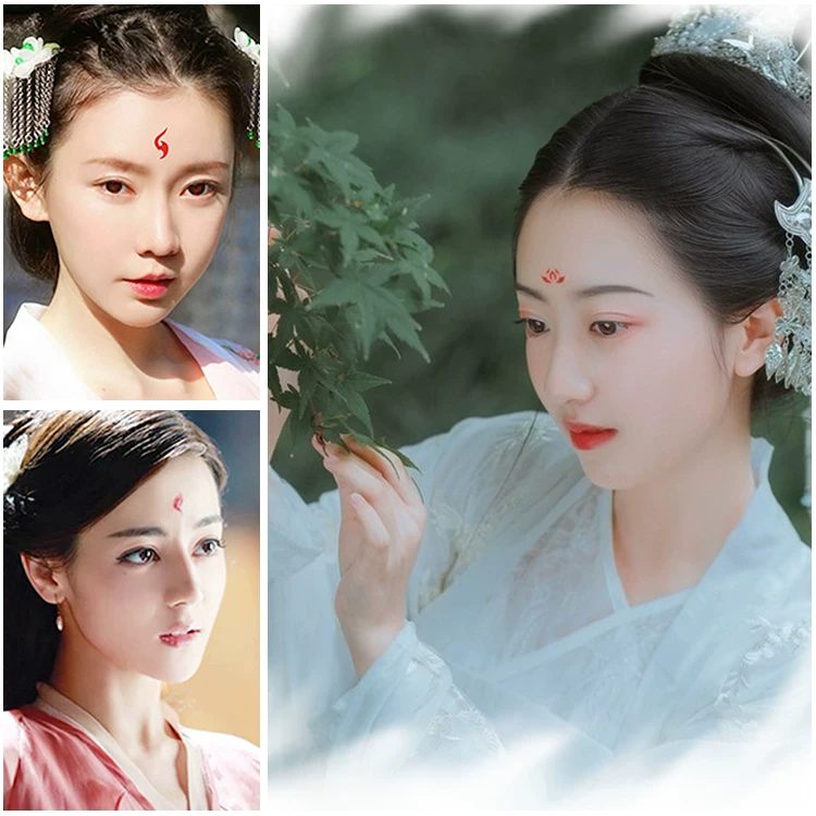Hanfu, painted tattoo stickers, style, long-term effect