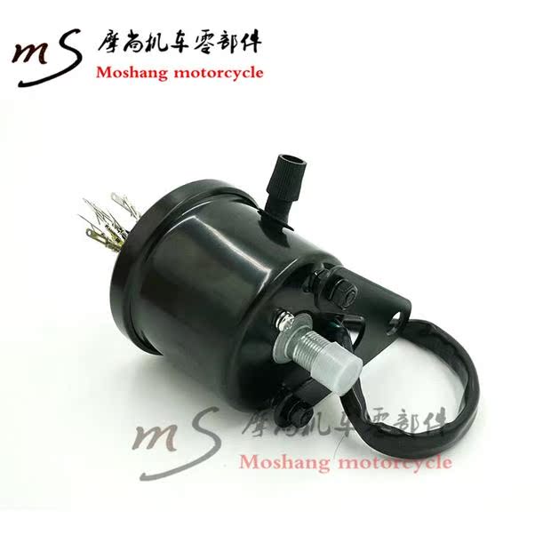 Xe máy dụng cụ sửa đổi retro / Honda CG125 xe máy LCD mét km / LED đôi số dặm đồng hồ điện tử xe wave