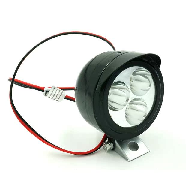 Xe máy mini retro đèn pha LED đèn sương mù bên ngoài rogue spotlight siêu sáng đèn điện 12-80 - Đèn xe máy đèn xe wave 110