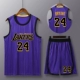 James jersey Lakers phiên bản đô thị của bộ đồng phục bóng rổ phù hợp với nam Kobe Bryant đồng phục đội in áo mua DIY