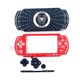 PSP Limited Edition Case PSP2000 Limited Edition ກໍລະນີປ່ຽນເຈົ້າພາບທີ່ສົມບູນພ້ອມດ້ວຍປຸ່ມ, ສະກູ, ສະຕິກເກີແລະອຸປະກອນເສີມ