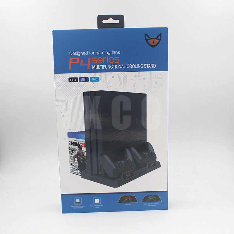 PS4 slim Pro fan base ps4 bracket handle seat charging PS4 heat dissipation fan disc holder 18119 DOBE