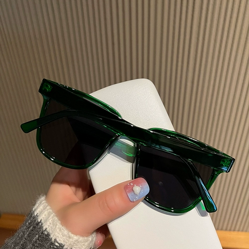 Модные солнцезащитные очки, в корейском стиле, по фигуре, защита от ультрафиолета