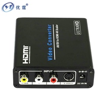 Youting AV or S video to HDMI 4Kx2K60HZ scaler conversion box 576I to 1080P 4K