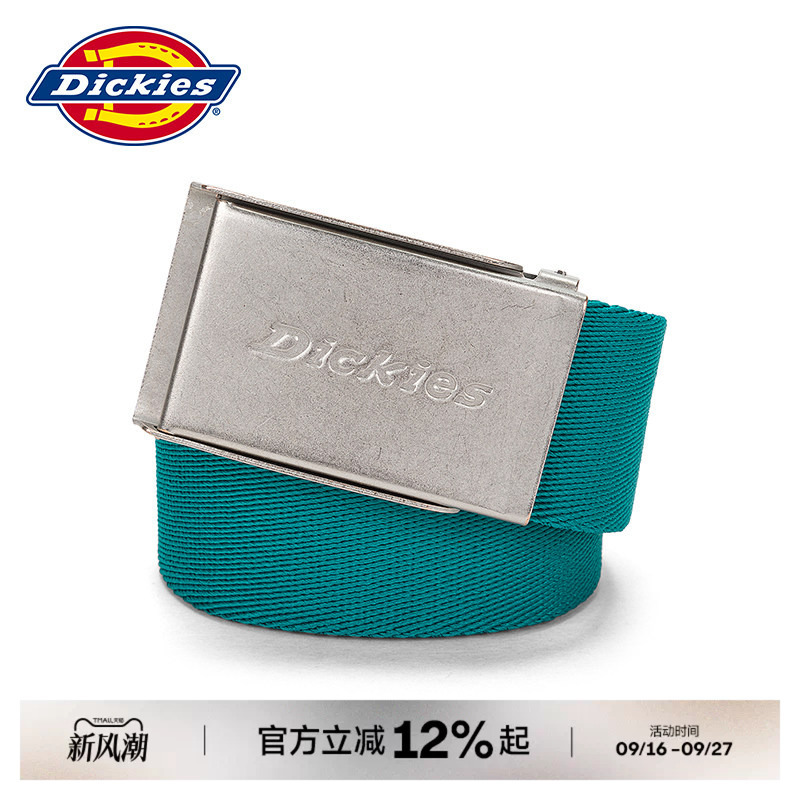 Dickies 25 Autumn/Winter New Color Workwear Style Multi-Color Versatile Casual Belt Autumn/Winter Unisex Couple J