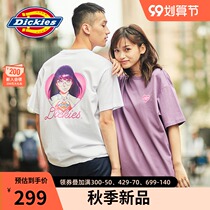 DICKIES @ ILYA partner short sleeve T-shirt ladies 2021 summer new round neck top 9053