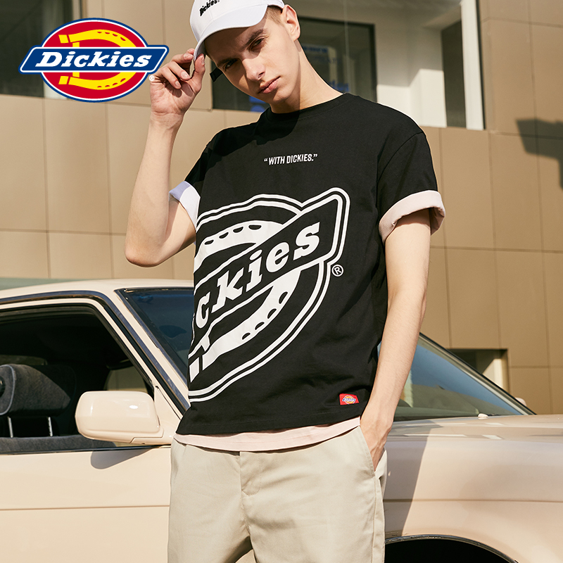Dickies侧身LOGO印花短袖T恤男