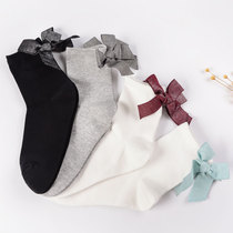 Lady Casual Middle Cylinder Cotton Socks Spring Autumn Winter Pure Cotton Women Socks Not Smelly Feet With No Color Thick Trend Student Socks