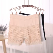 Bán buôn mùa hè giữa eo băng lụa xà cạp chống ánh sáng bên ngoài mặc boyshort tập tin nữ đồ lót ren