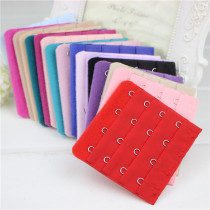 Stainless Steel 4 four-row 4 four-button underwear adhesive hook adjustment back buckle bra buckle bra buckle extension buckle bra connection extension buckle