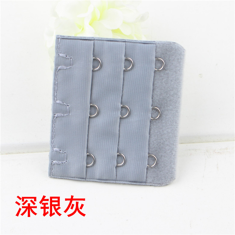 Ba ngực áo ngực và dài khóa mở rộng khóa đồ lót điều chỉnh trở lại khóa 3 hàng 3 khóa ba hàng ba khóa dài vành đai khóa miếng nối dây áo ngực tiện dụng