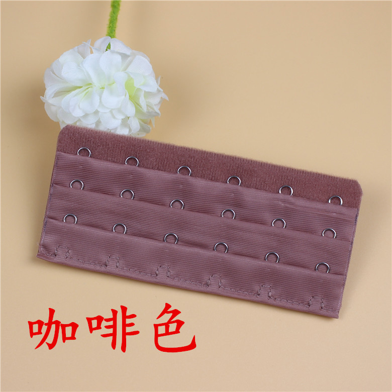 Khóa sáu hàng áo ngực và khóa dài mở rộng khóa đồ lót khóa sau 3 hàng 6 khóa ba hàng sáu khóa dài khóa thắt lưng thép không gỉ dụng cụ nới áo ngực 5 khóa