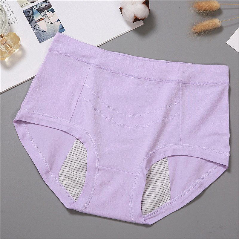 Quần lót tam giác sinh lý của phụ nữ cotton giữa eo thời kỳ kinh nguyệt không thấm nước quần lót nữ sinh