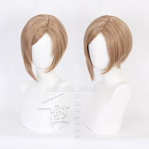 League of Legends IG champion skin void daughter Kasha cos wig light yellow flax fake hair