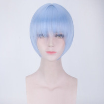 EVA Ayanami Ling Poli original head Road level short hair cosplay wig fake hair