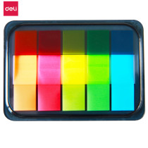 DELI 9060 Notepad Notes Convenience Bar Sorting Sticker 3 Packaging Extraction Translucent Index Sticker