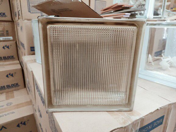 190*190*80 gray parallel hollow square translucent impermeable partition wall Living room entrance 