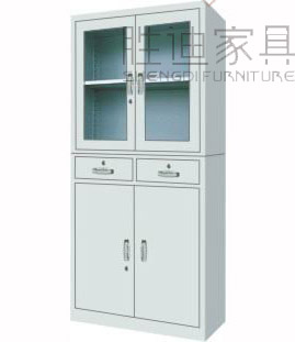 Nội thất văn phòng Shengdi tủ tài chính tủ thép hai tủ kim loại SD-GZ003 tủ văn phòng giá rẻ