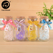 Taiwanese 72-1 small milk wishing drifting Cork personality gift gift Valentines Day