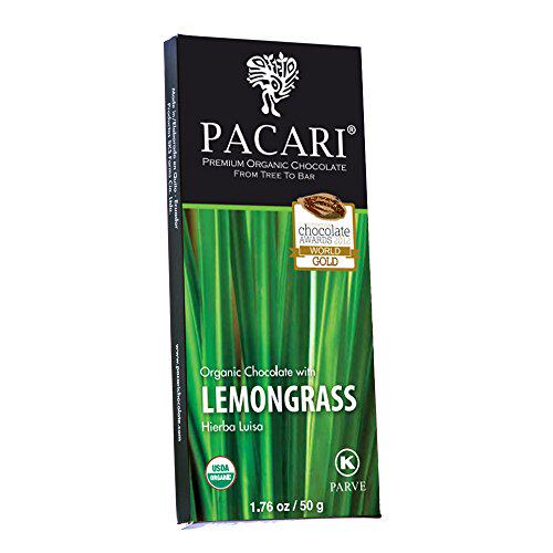 Pacari Lemongrass Organic Chocolate bar null