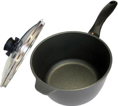 Swiss Diamond Cast-Aluminum Nonstick 3 2-Quart Saucepa