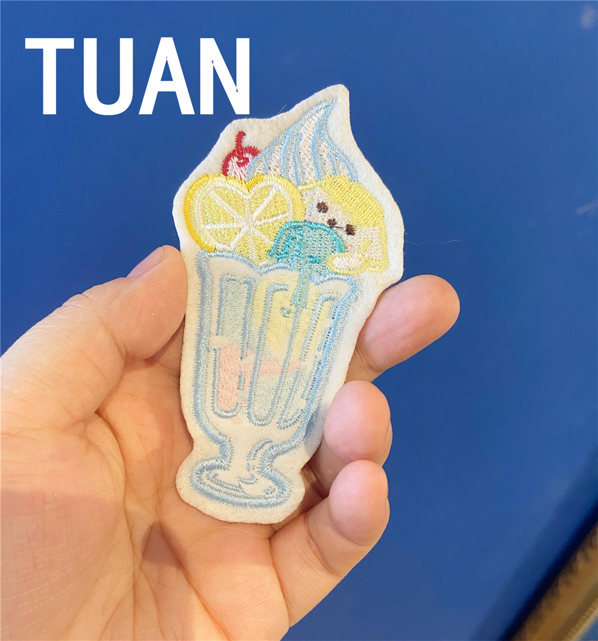 Lemon BAABAA Bafi【 TUAN 】 Lolita Brooch Hairpin Strawberry rabbit spun sugar Sweet cone And lemon  vanilla