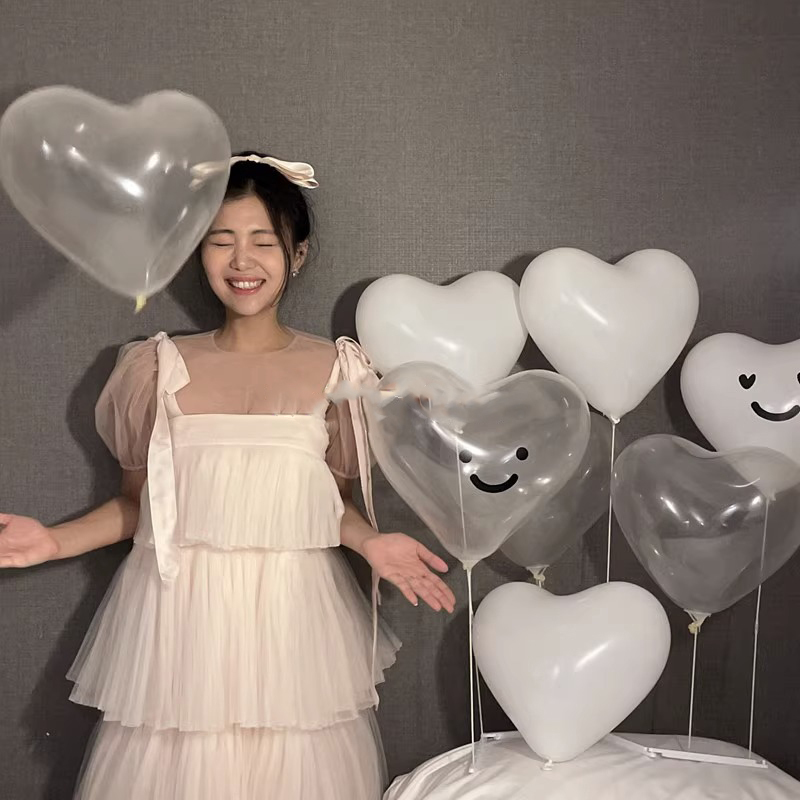 New Korean ins Style Heart-Shaped Balloon Stand Xiaohongshu Simple Table Float Wedding Birthday Party Decoration New Korean ins Style Heart-Shaped Balloon Stand Xiaohongshu Simple Table Float Wedding Birthday Party Decoration