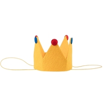 Cute Birthday Hats Ins Nets Red Personality Party Crown Cap Pet Hat Baby Head Decoration 100 Days Old Dress Up