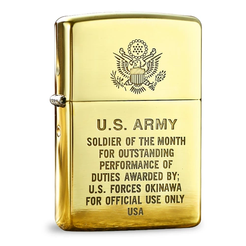 Оригинальная латунная зажигалка