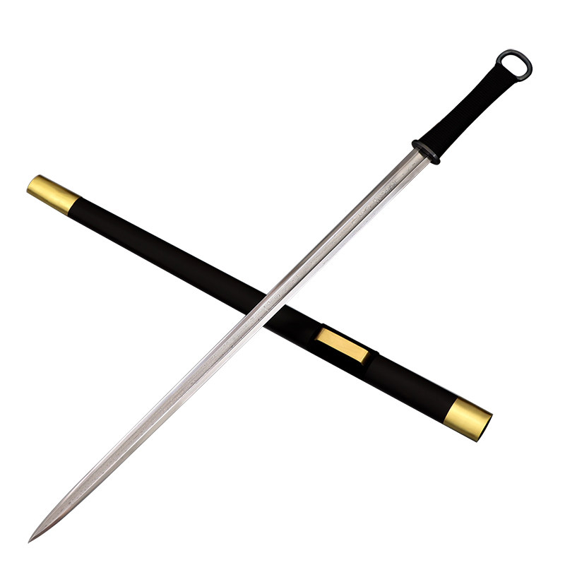 Dragon Shadow Blade Longquan City (Zhou Xianguang) Baojian Sword Design Steel Ring First Sword Cold Soldier Town Residence Sword Unopened Blade