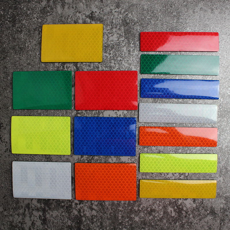 Highlight reflective magic sticker night warning strip student bag reflective patch reflective warning sign night running armband