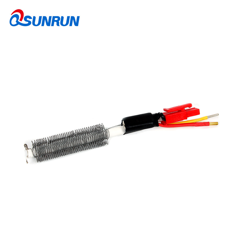 Ceramic Rod heating core is suitable for welding station hot air gun handle 853 8586 858D 850B 870A, etc.
