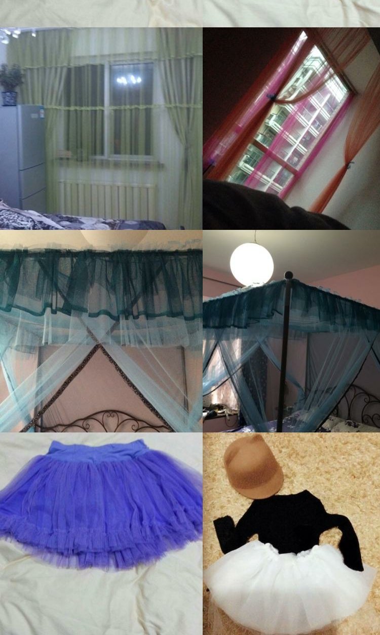 Vải lưới chống muỗi được mã hóa Vải lưới bằng tay DIY Quần áo pettiskirt rèm giường 幔 vải nền neo thun cotton 4 chiều