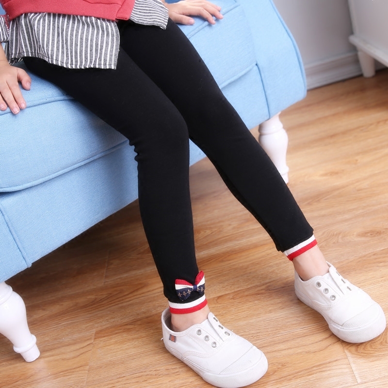 Girls interior pants cotton spring and autumn clothing 2021 spring models for children's autumn trousers for girls