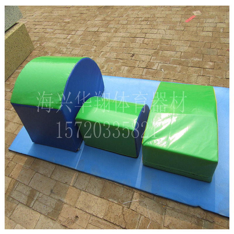Children's soft triangle slope toy Sensory integration training Soft package equipment Kindergarten gymnastics fitness training teaching aids