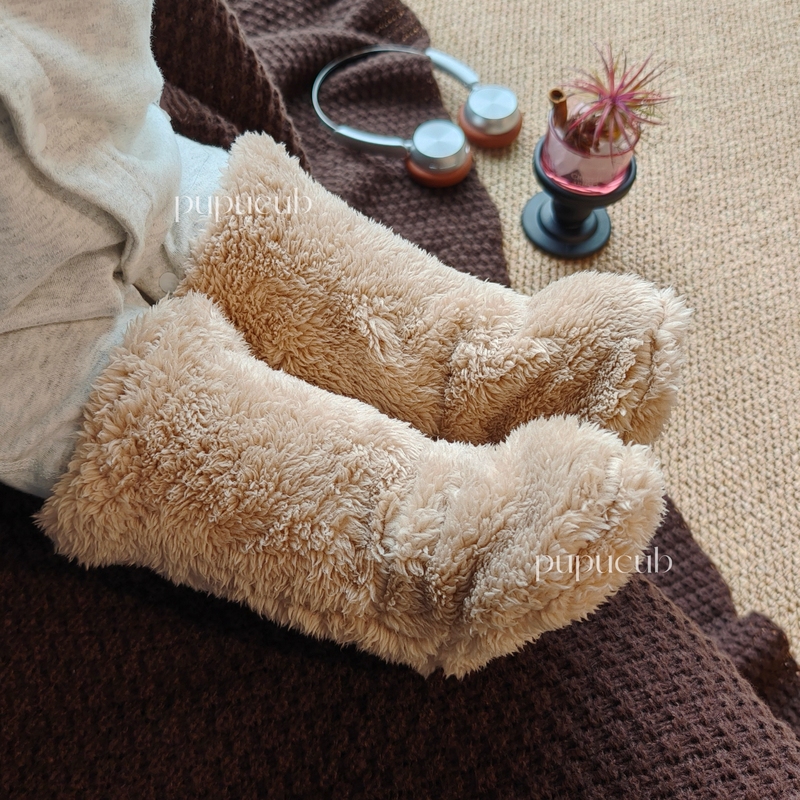 Arctic Velvet Sock Boots! Pupucub Ultra-Thick Fleece-Lined Baby Socks for Autumn and Winter, Perfect for 100-Day Photoshoots Arctic Velvet Sock Boots! Pupucub Ultra-Thick Fleece-Lined Baby Socks for Autumn and Winter, Perfect for 100-Day Photoshoots