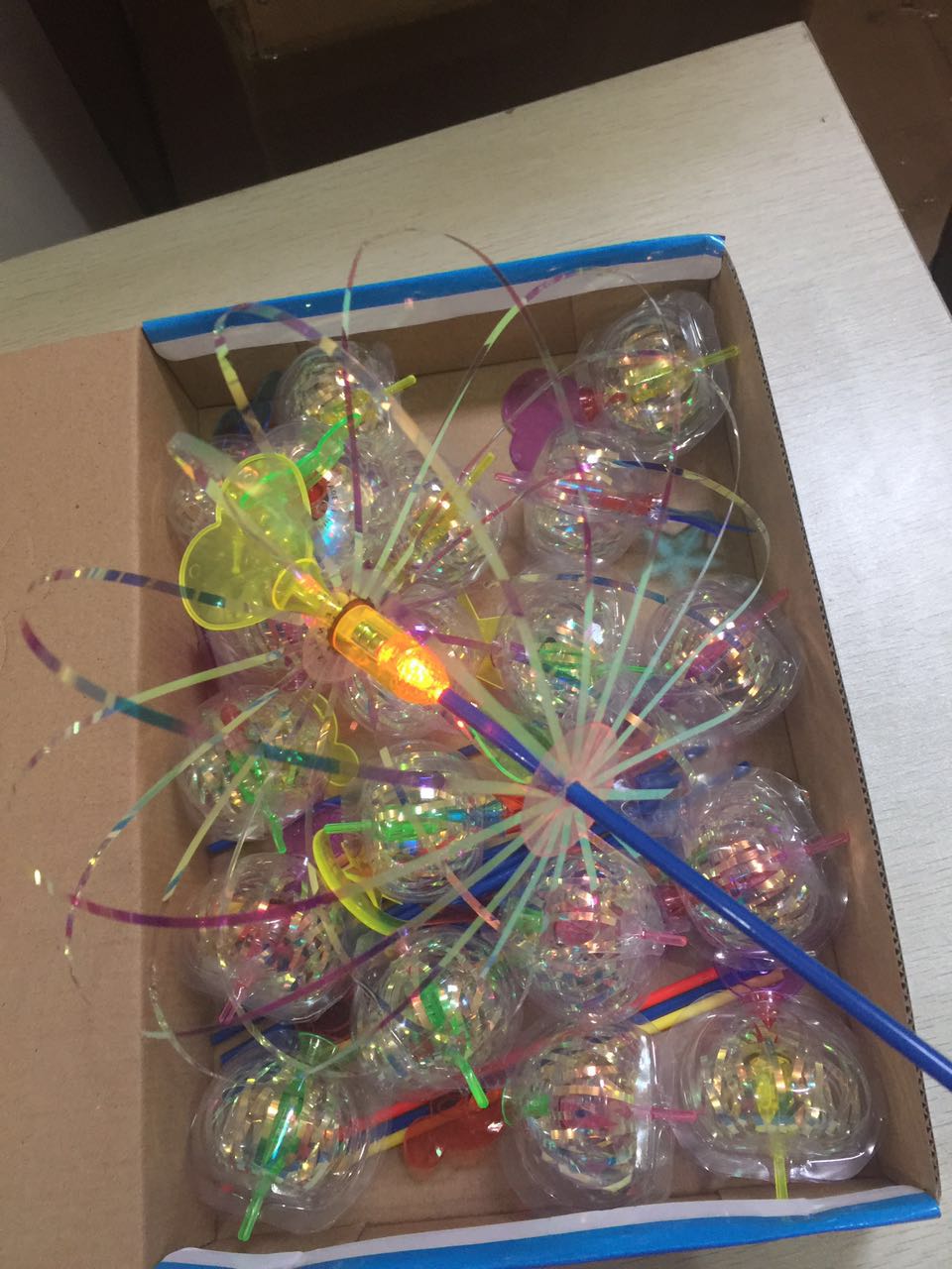 Flash Toys Bubble Flower Magic Wand Variety Twist Color Creative Children's Glowing Magic Wand Stall Supply