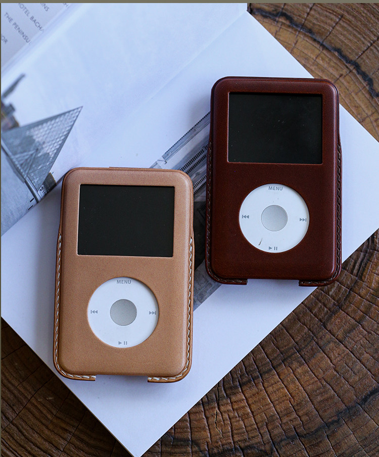 ラッキーファイブ手作り本革保護ケース iPod classic 第 3 世代 ipc 本