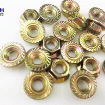 Coloured flange nut flange nut GB6177 toothed non-slip nut M4 5 6 8 12 16