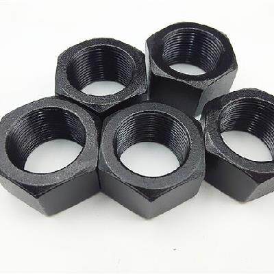 GB6171 hair Black fine tooth hexagonal nut screw cap fine tooth screw cap M25M26 * 1 5-M25M26 * 2