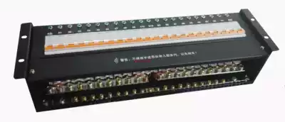 Guangzhou Yuexiang Rack Top AC Power Box Power Indication Cabinet Power Distribution Box Rack Installation Black