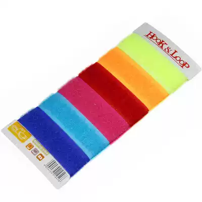 Computer wire strap Velcro tie tie strap strap strap tie tie tie strap 175mm long color 6 pack