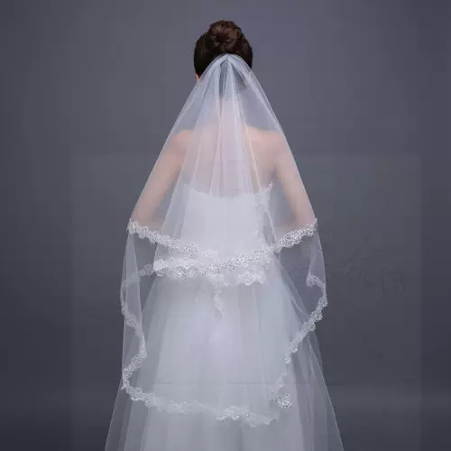 Белая сверхдлинная фата невесты, кружевное свадебное платье, сумка, 3м, 5м, 10м