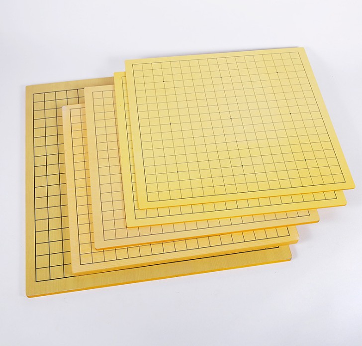 Student go chess dual-use chessboard 9-way 13-way 19-way 15 density board waterproof training teaching chess academy children