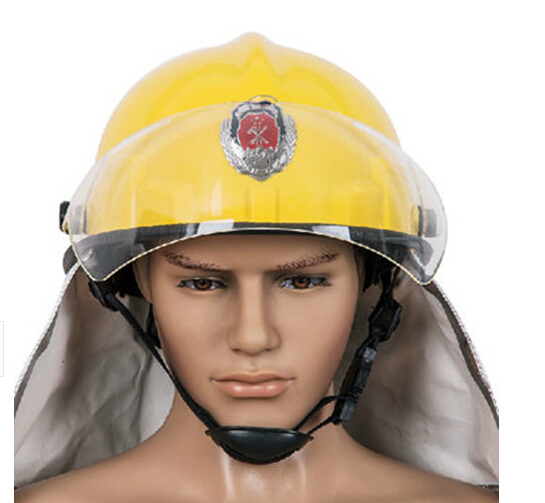 Korean-style fire helmet 02 fire suit helmet rescue safety helmet anti-smashing protective helmet national standard