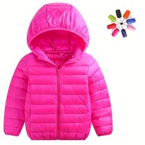 Short student boy quilted jacket autumn and winter wear handsome childrens ultra-thin down jacket girls light and light women