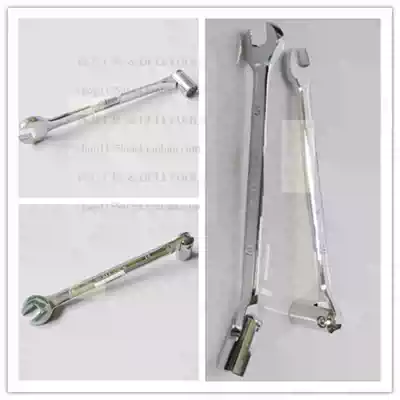 Right tool Movable head sleeve dual-use wrench Ling Bu wrench 8-22mm sleeve opening wrench DL44113