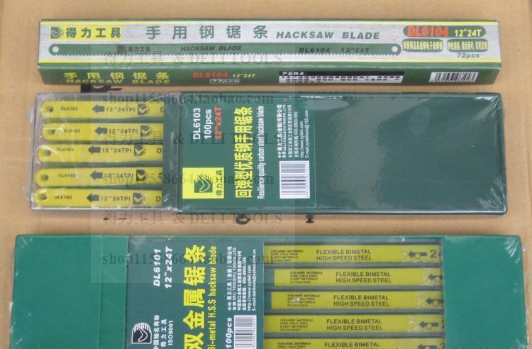 Able tool 24 teeth steel saw strip DL6104 double metal saw blade DL6101 back elastic saw blade DL6103