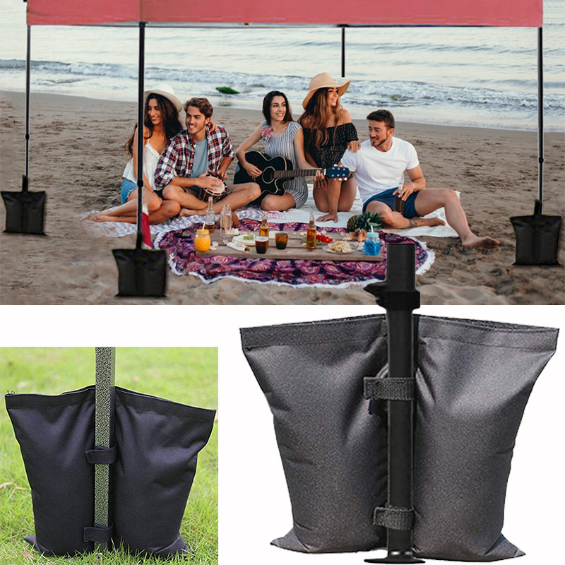 Tent sandbag advertising display stand sandbag bag outdoor awning awning counterweight anti-collapse heavy sandbag black