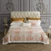 ROYALCOVER / Luo Kafu châu Âu những năm 60 tươi cổ điển Tencel in một gia đình bốn Amelia - Bộ đồ giường bốn mảnh bộ ga gối everon Bộ đồ giường bốn mảnh